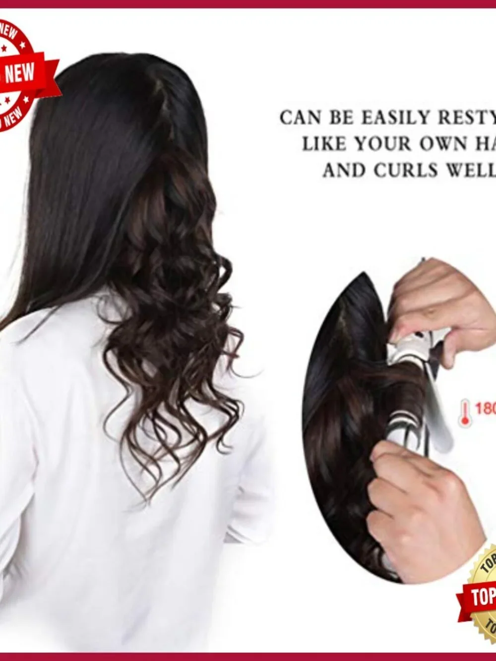 Silky Straight Human Hair Clip-In Extensions 4-Piece Set 60g